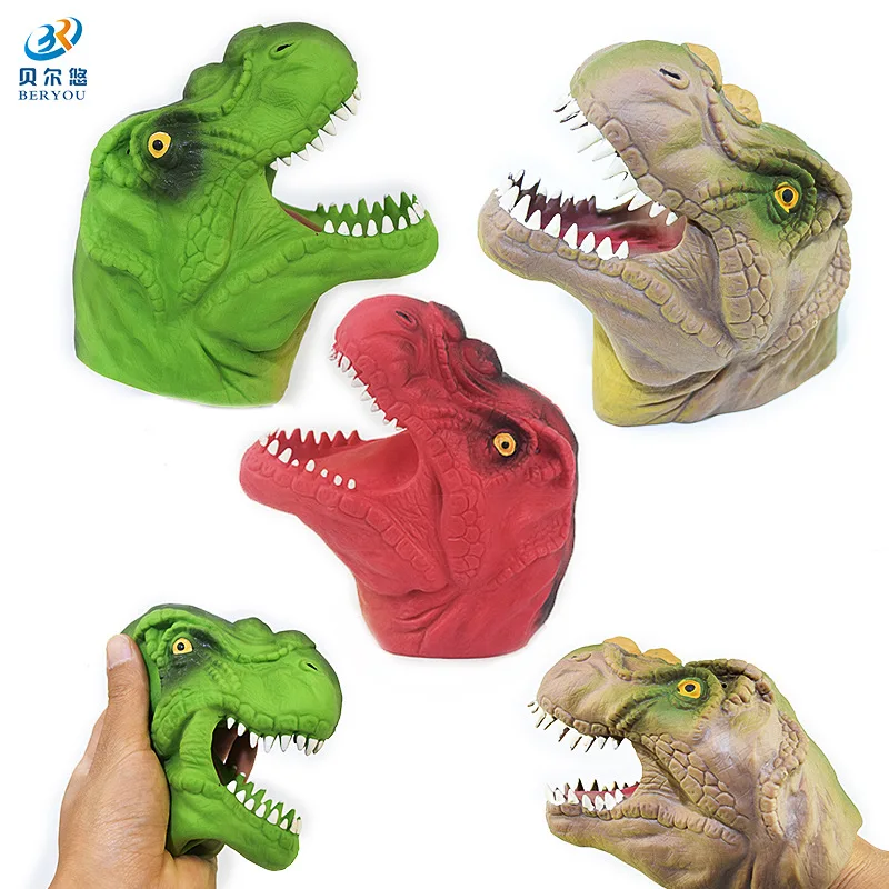 Jurassic simulation dinosaur models Children Dino Toys Science Animals Action Figure Hand Puppets | Игрушки и хобби