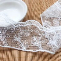 mesh embroidery lace unilateral barcode 5cm home soft decoration wedding skirt accessories