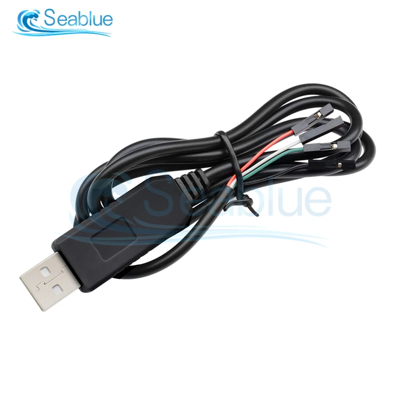 Умная электроника PL2303 PL2303HX модуль с TTL кабелем USB в UART 4 P 4-контактный конвертер RS232