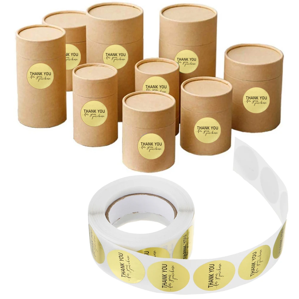 

Gift Sealing Stickers 500pcs/Roll Thank you Love Diary Scrapbooking Stickers Mother's Day Birthday Party Gift Decorations Labels