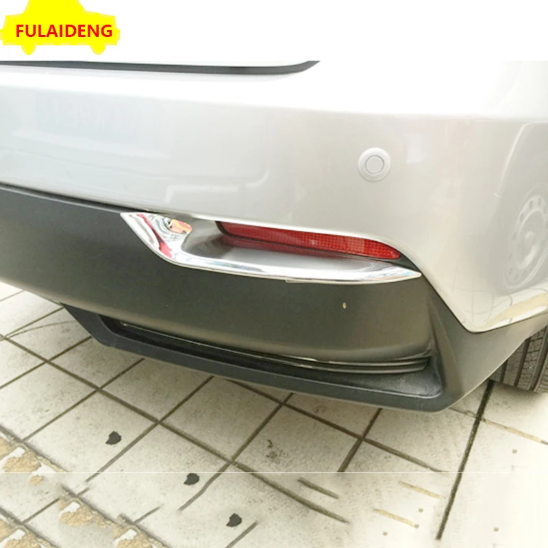 2 шт. для Lexus NX200 NX200t NX300h 2015 2018 ABS Хромированная автомобильная лампа заднего