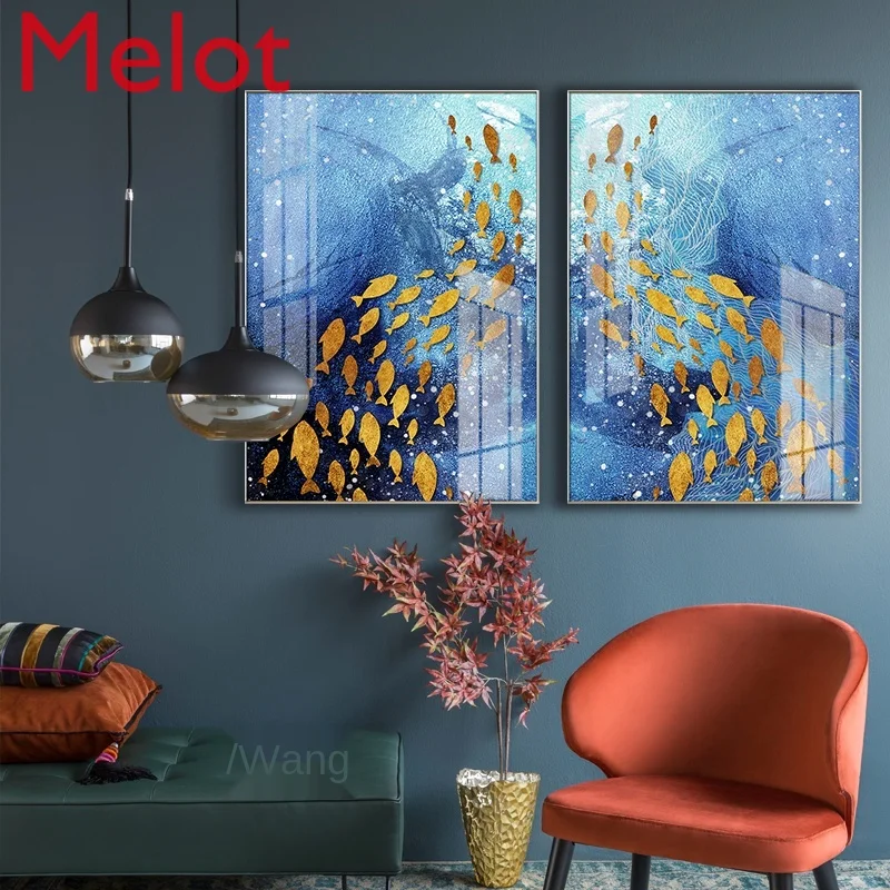 

Living Room Decorative Painting New Chinese Modern Minimalist Sofa Wall Painting Restaurant Paintings Bedroom Mural