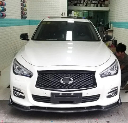 Для Infiniti Q50 Body kit спойлер 2014-2017 для S ABS задний передний бампер диффузор защитные