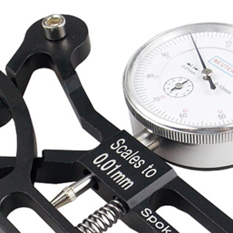 

Bicycle Spoke Tensiometer Wheel Steel Ring Correction Meter Adjustment Tool