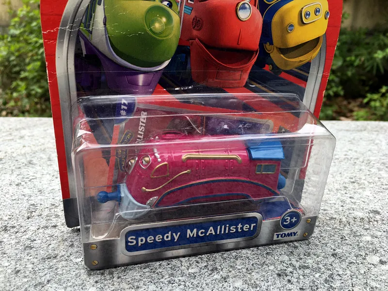 

Поезда Takara Tomy Chuggington, металлический Литая игрушечная машинка скоростной McAllister, новинка