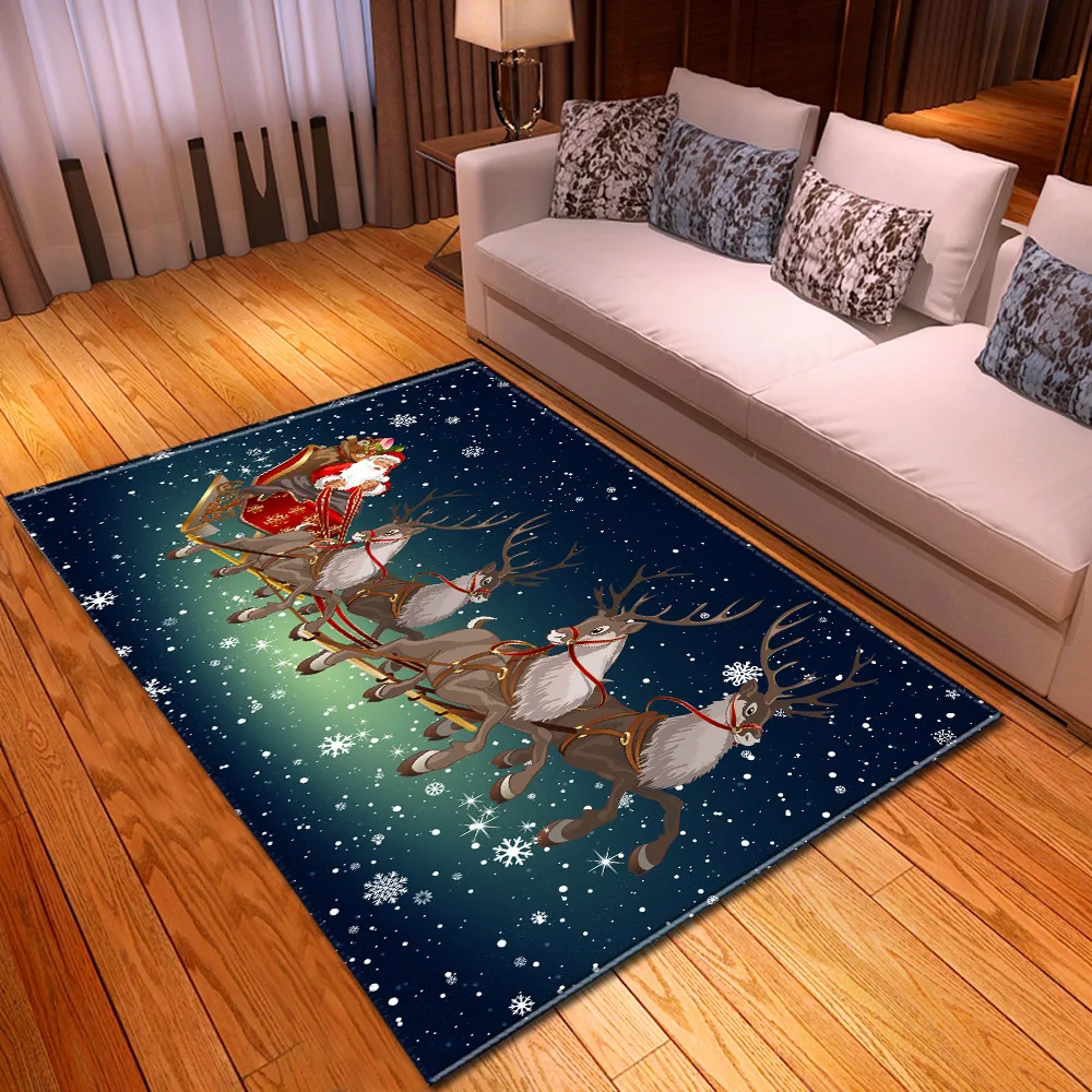 Ковер для гостиной с рождественским узором Детский ковер украшение детской