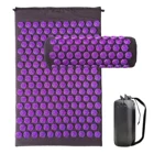 Массажный коврик для йоги, спортивный коврик, коврик для акупрессуры, коврик для акупрессуры, коврик для шеи, ног, спины, йоги, массажный коврик для акупрессуры