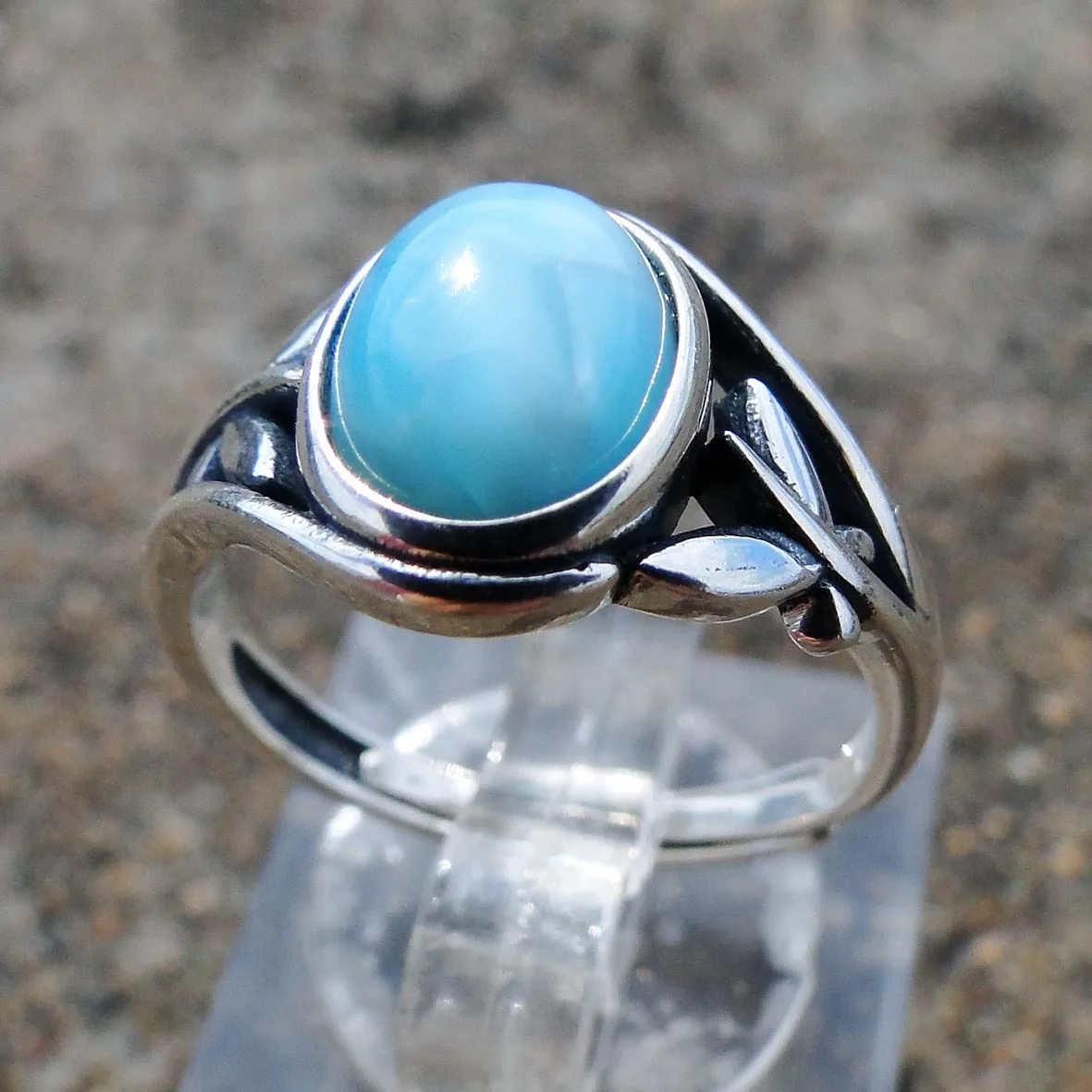 

Новые модные женские кольца BOCAI из стерлингового серебра 100% пробы с инкрустированными натуральными ларимарскими морскими камнями