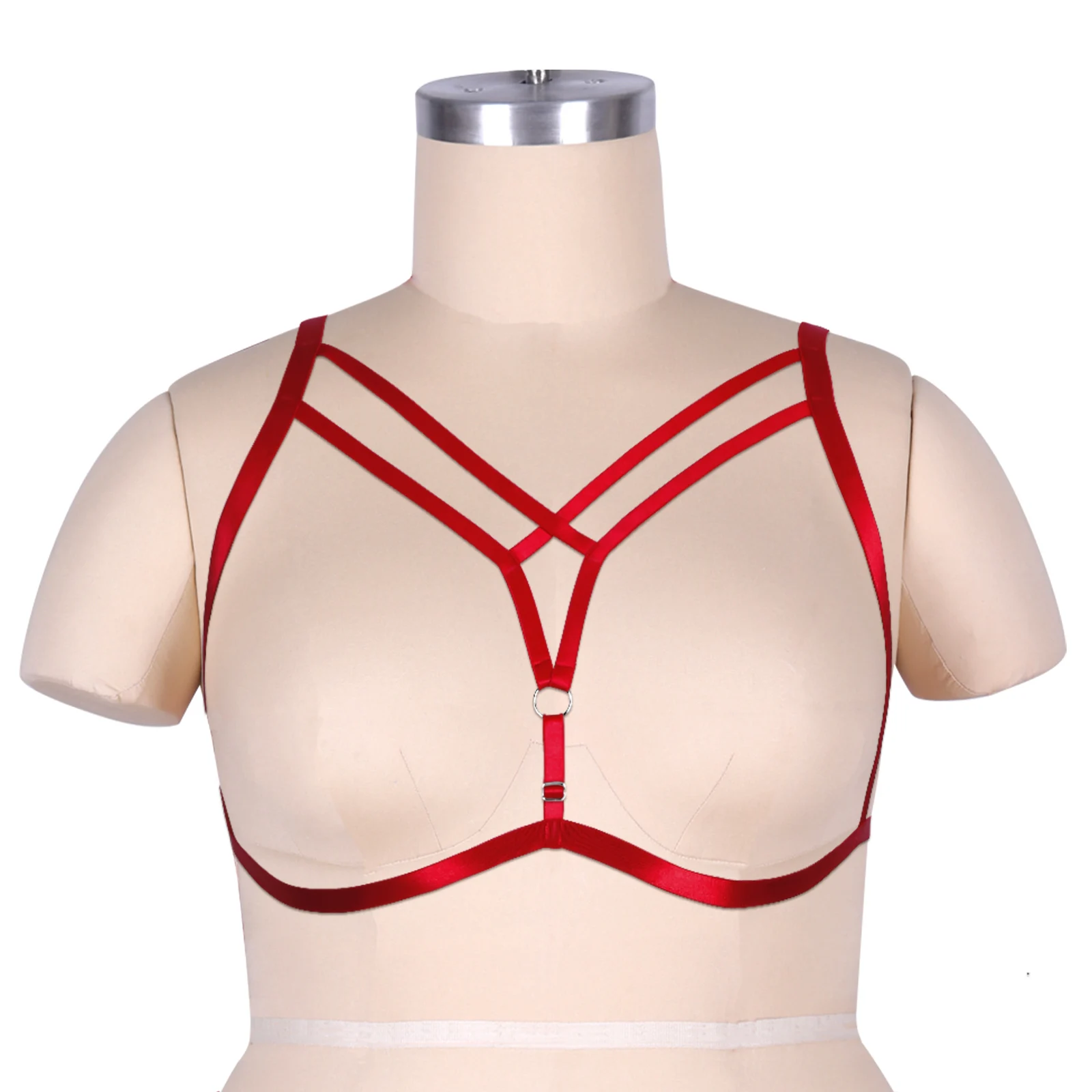 

Женский бюстгальтер с открытой грудью, разные цвета