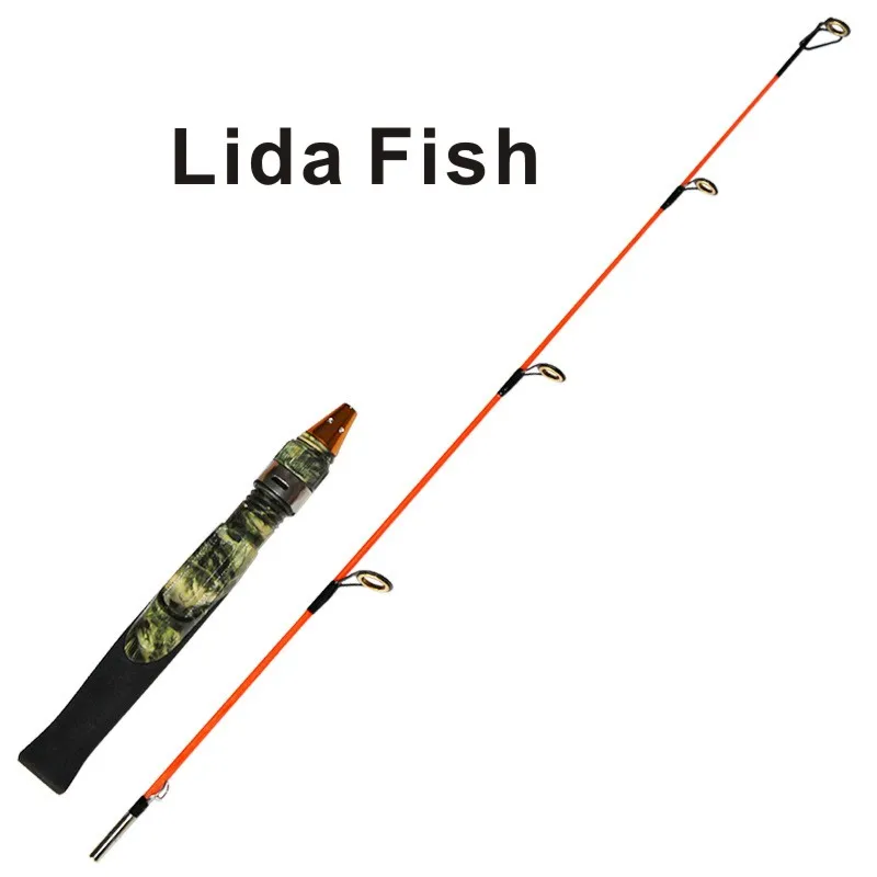 Ультракороткая камуфляжная Рыболовная катушка Lida Fish портативная Удочка из