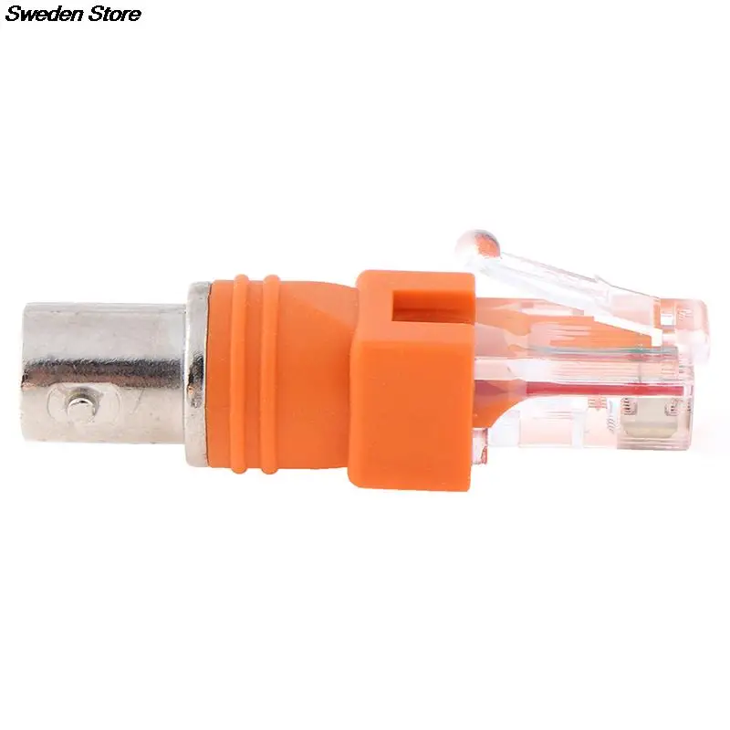 1pc BNC Female To RJ45 Male Coaxial Coax Barrel Coupler Adapter RF Connector | Обустройство дома