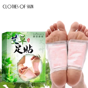 10 шт., травяные детоксикационные Пластыри для ног, от токсинов