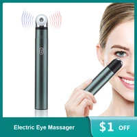ems electric eye massager anti wrinkle anti aging eye relax hot ice compress massage remove dark circles led eye beauty device