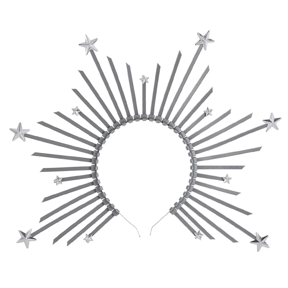 1 шт. Корона головная повязка золотые гало аксессуары для волос богиня свадебный