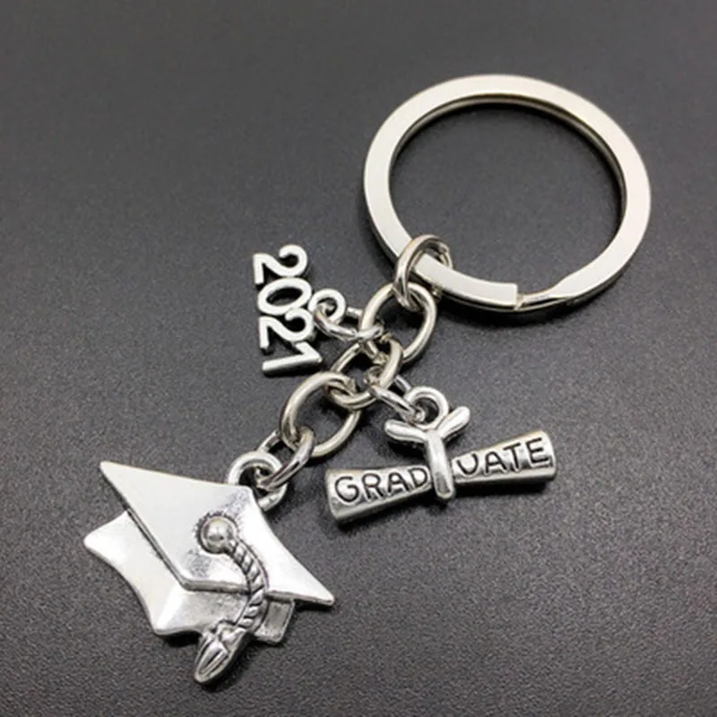

Graduation Keychain Books Graduation Souvenir Bachelor Hat Keychain