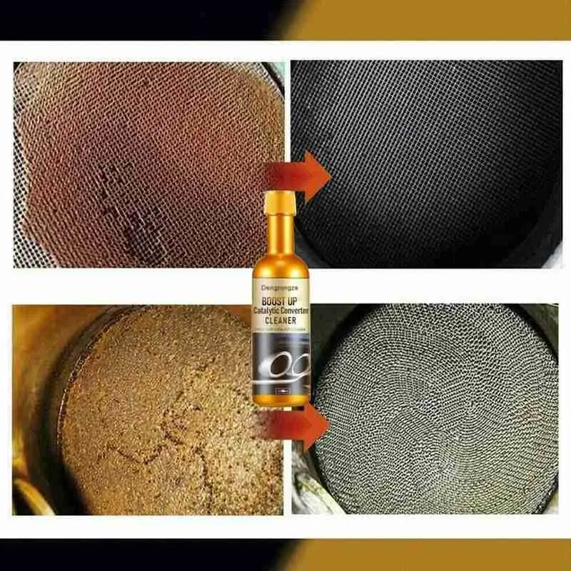120 мл мгновенный автомобильный очиститель каталитический конвертер легко