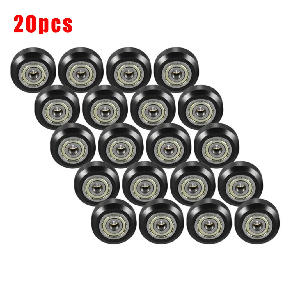 20 шт Openbuilds пластиковые колеса POM шкив шестерни пассивный круглый подшипник