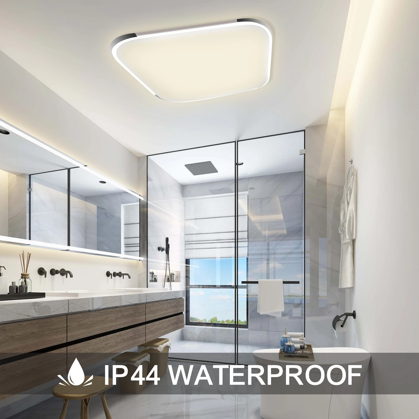 

RGB LED Panel Light Remote Control 24W 36W 48W Recessed Square Ceiling Lamp Indoor Led Bulb