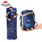 Спальный мешок Naturehike для кемпинга, хлопковый Водонепроницаемый компактный легкий спальный мешок-конверт, весна-осень