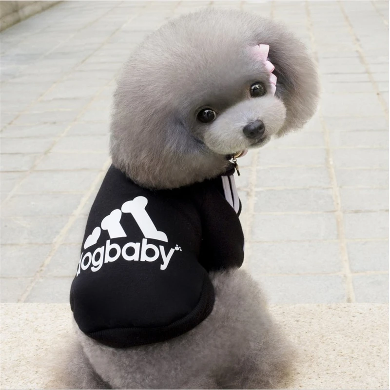 Спортивный стиль Одежда для собак модные худи щенка хлопковые жакеты домашних