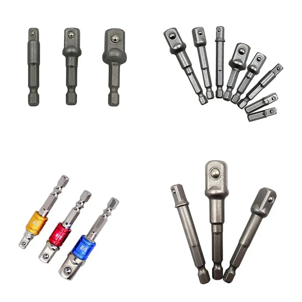 Шестигранный хвостовик К квадратной головке рукав Post 1/4 3/8 1/2 ветровой партии