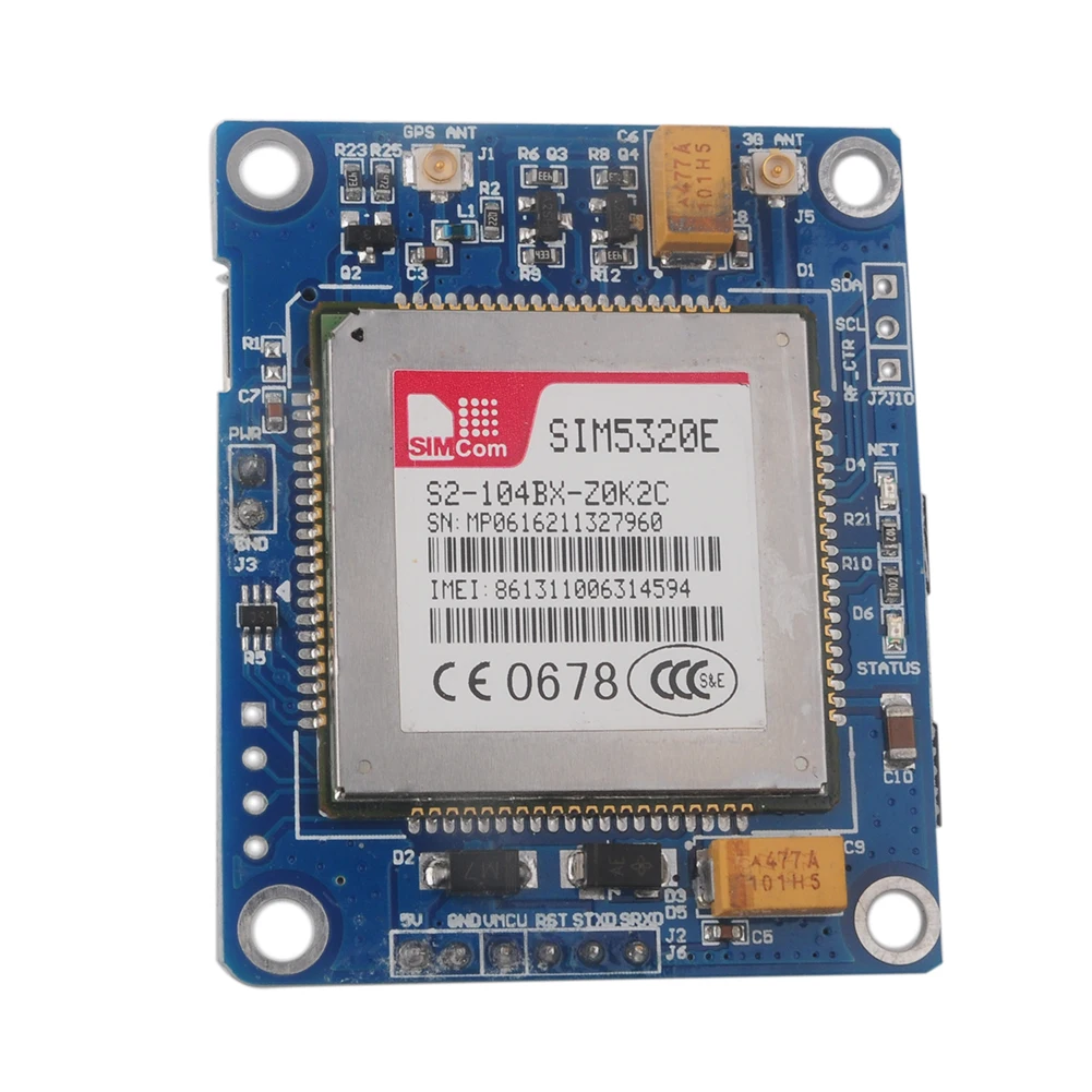 Модуль SIM5320E 3G GSM GPRS GPS макетная плата для Arduino 51 STM32 AVR MCU прототип расширения|Модули