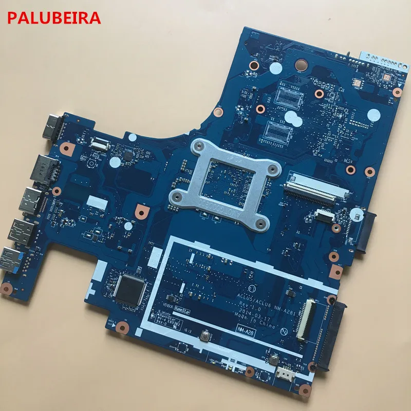 PALUBEIRA ноутбук материнская плата NM-A281 с A8-6410 Процессор для lenovo G40-45 ноутбук NM-A281 плата полностью протестировано
