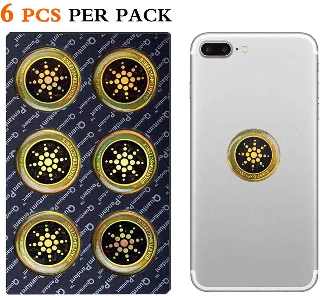6 шт Quantum щит Стикеры мобильный телефон для сотовый анти-Радиационная защита от