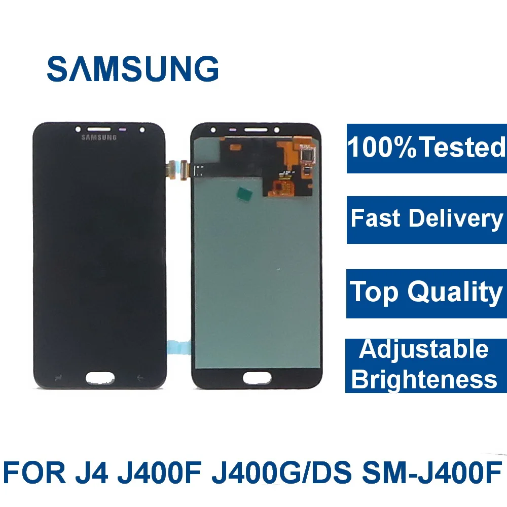 Для samsung Galaxy J4 J400 J400F J400G/DS SM ЖК дисплей кодирующий преобразователь сенсорного