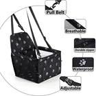 Сумка-переноска для собак, воздухопроницаемая складная сумка на сиденье автомобиля, для домашних животных