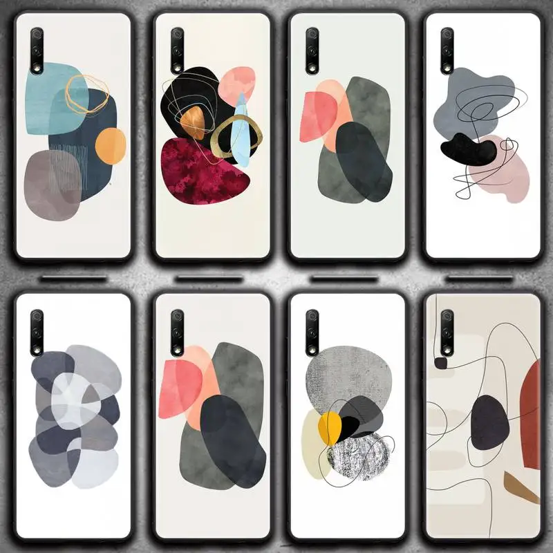 

Art Retro Abstract Phone Case for Huawei Honor 30 20 10 9 8 8x 8c v30 Lite view 7A pro