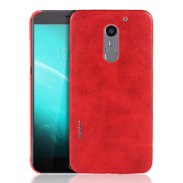 RED Обложка на заднюю панель из искусственной кожи для UMI Super чехол Чехол для UMI Super чехол для телефона чехол для UMI Max винтажный деловой чехол - Цвет: RED