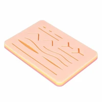 suture skin training kit pocket size various wound sutures pad practice kit for med school students teaching training diy tools