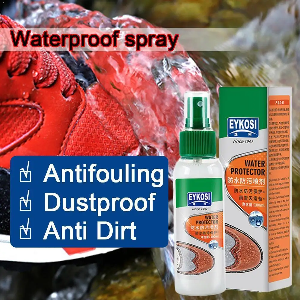 100 мл универсальный для обуви практичный жидкий пятноотталкивающий Невидимый