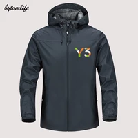 y3 yohji yamamotos outdoor mountaineering sport hunt windproof jackets hooded comfortable unisex men outdoor jackets tops n05