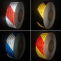 20roll reflective safety stickers night driving waterproof wide reflective stickers warning tape bicycle accessories
