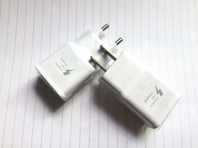10 шт./лот оригинальный 9V 1.67A 5V 2A US/EU/UK Plug Быстрая зарядка USB адаптер для путешествий