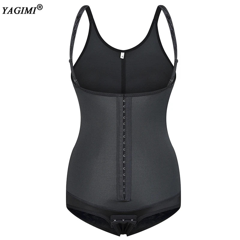 Латексный жилет Для женщин талии утягивающий корсет формирователь тела свитшот