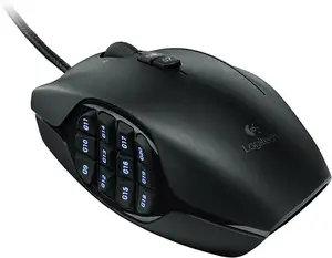 Игровая мышь Logitech G600 MMO, 20 программируемых кнопок, RGB-подсветка