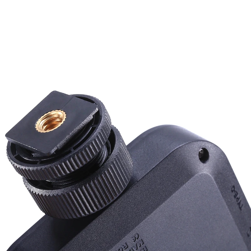Dimmable Mini 5500K COB светодиодный видео свет Vlog лампа с двойным адаптером холодного