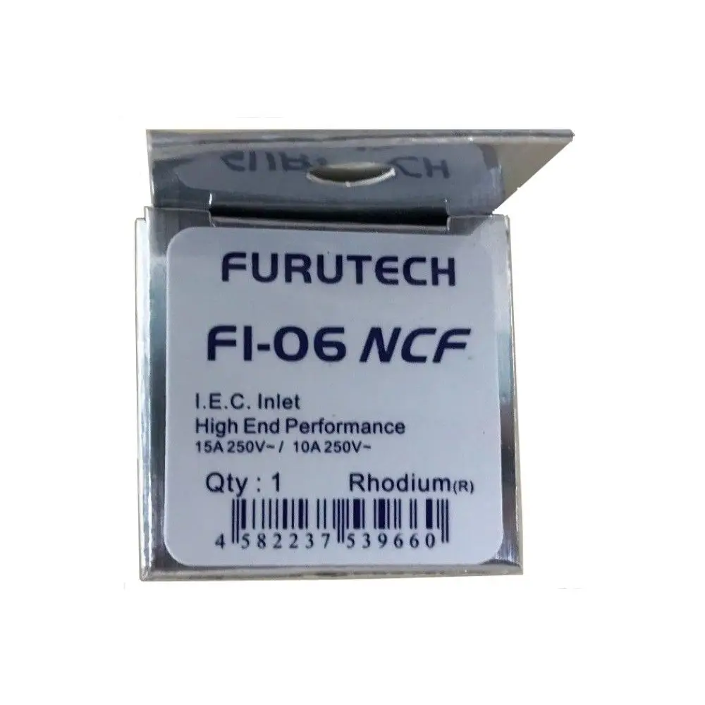 Furutech FI-06 NCF (R) - Nano Crystal Formula Copper Rhodium Plated Ultimate IEC Inlet Brand New HiFi Made in Japan | Электроника
