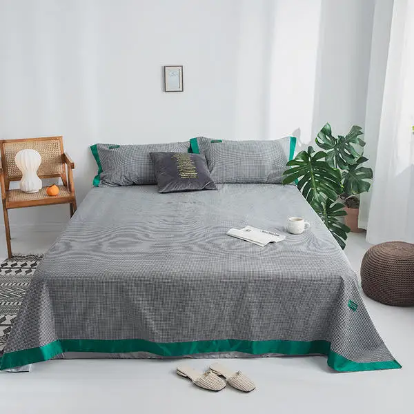 Простыня для кровати из хлопка простыня колледжа размера Queen King размером 245*250/250*270