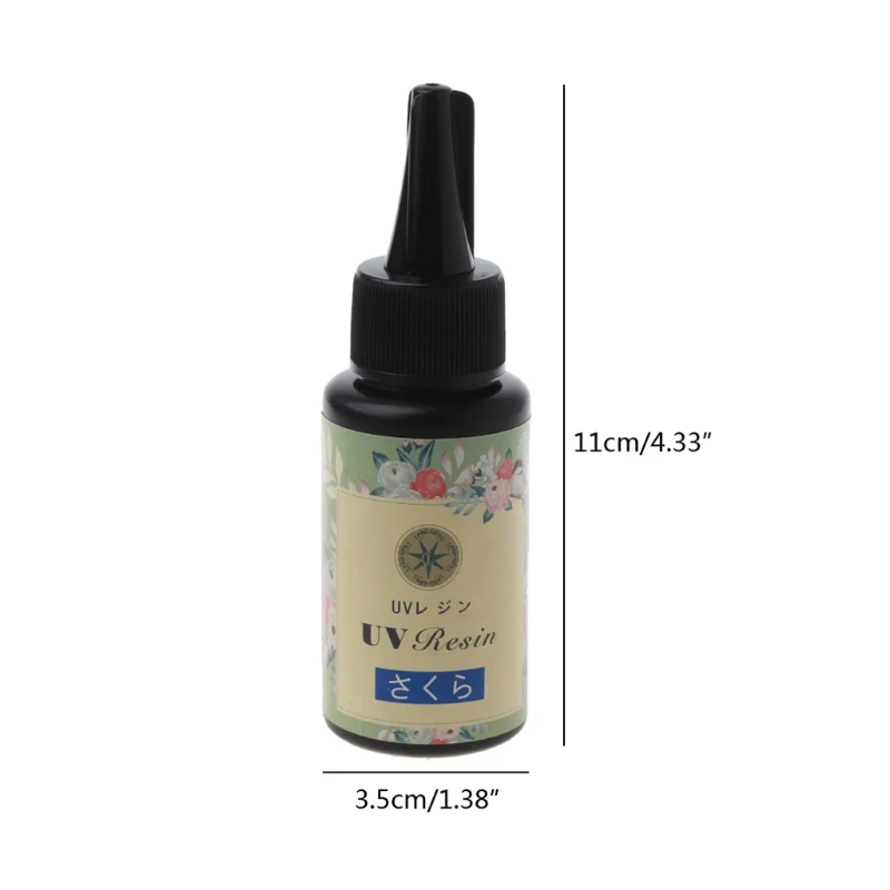 

50g/1.76Oz DIY UV Resin Crystal Clear Hard Ultraviolet Curing Epoxy Resin DIY Jewelry Making Resin Casting Crafts Tools
