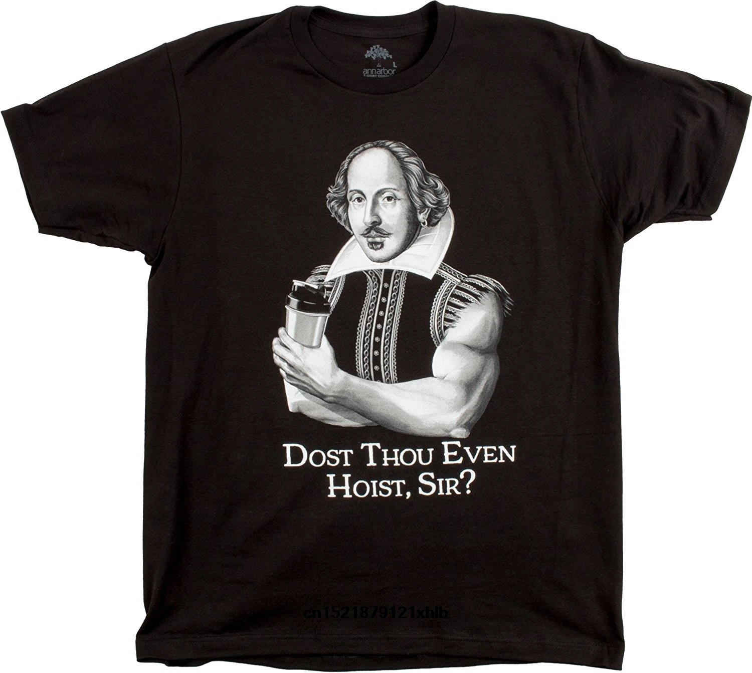 

Men t shirt Fashion Workout Weight Lifting Shakespeare t-shirt women