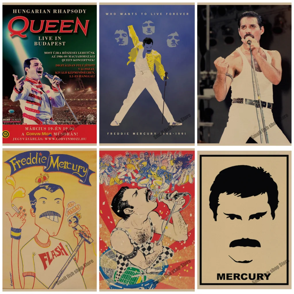 

Freddy Mokuri classic retro poster home decoration painting