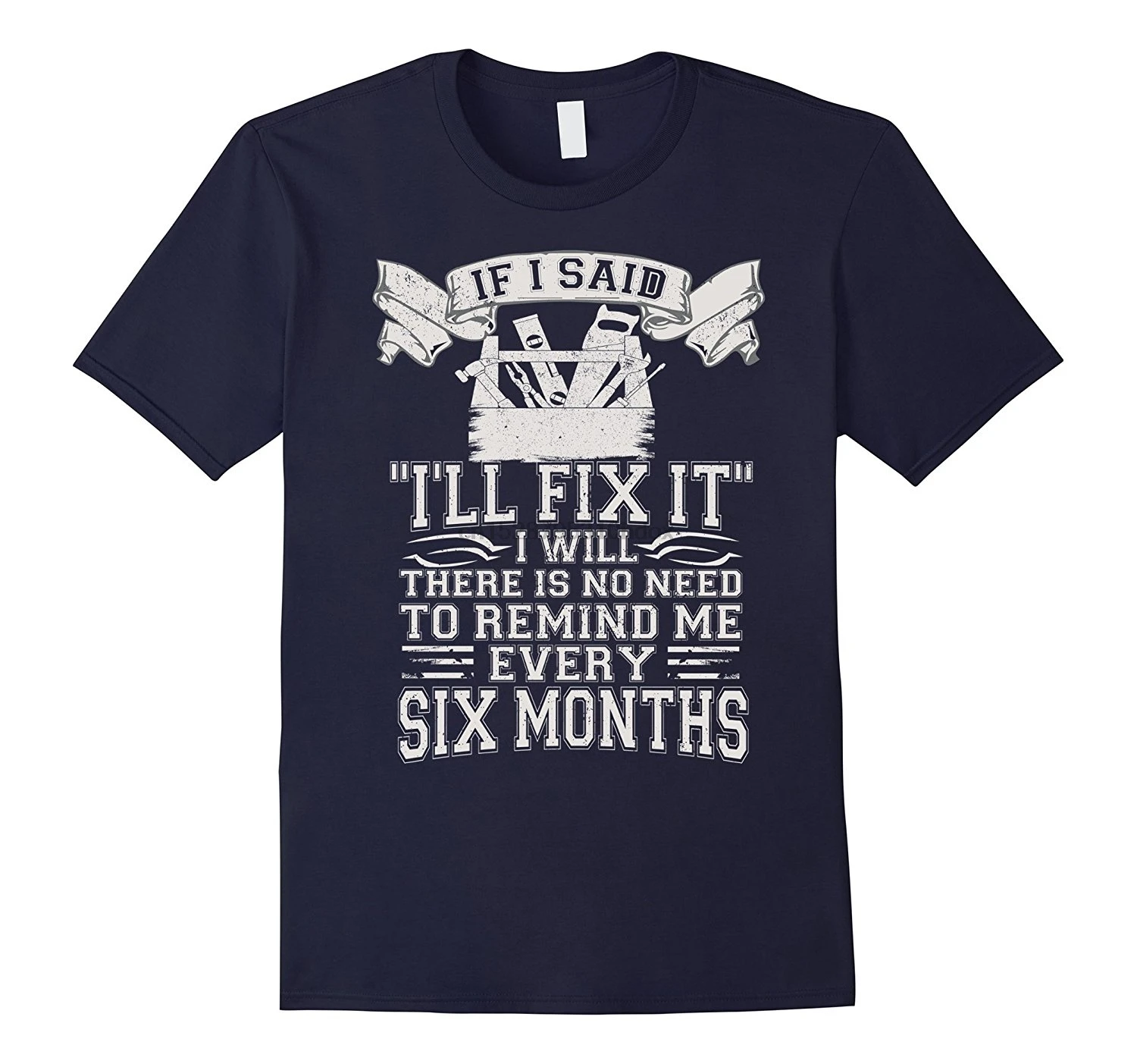 2019 летняя крутая Мужская футболка s IF I SAID &amp # 39LL FIX IT WILL FUNNY HANDYMAN MECHANIC забавная |