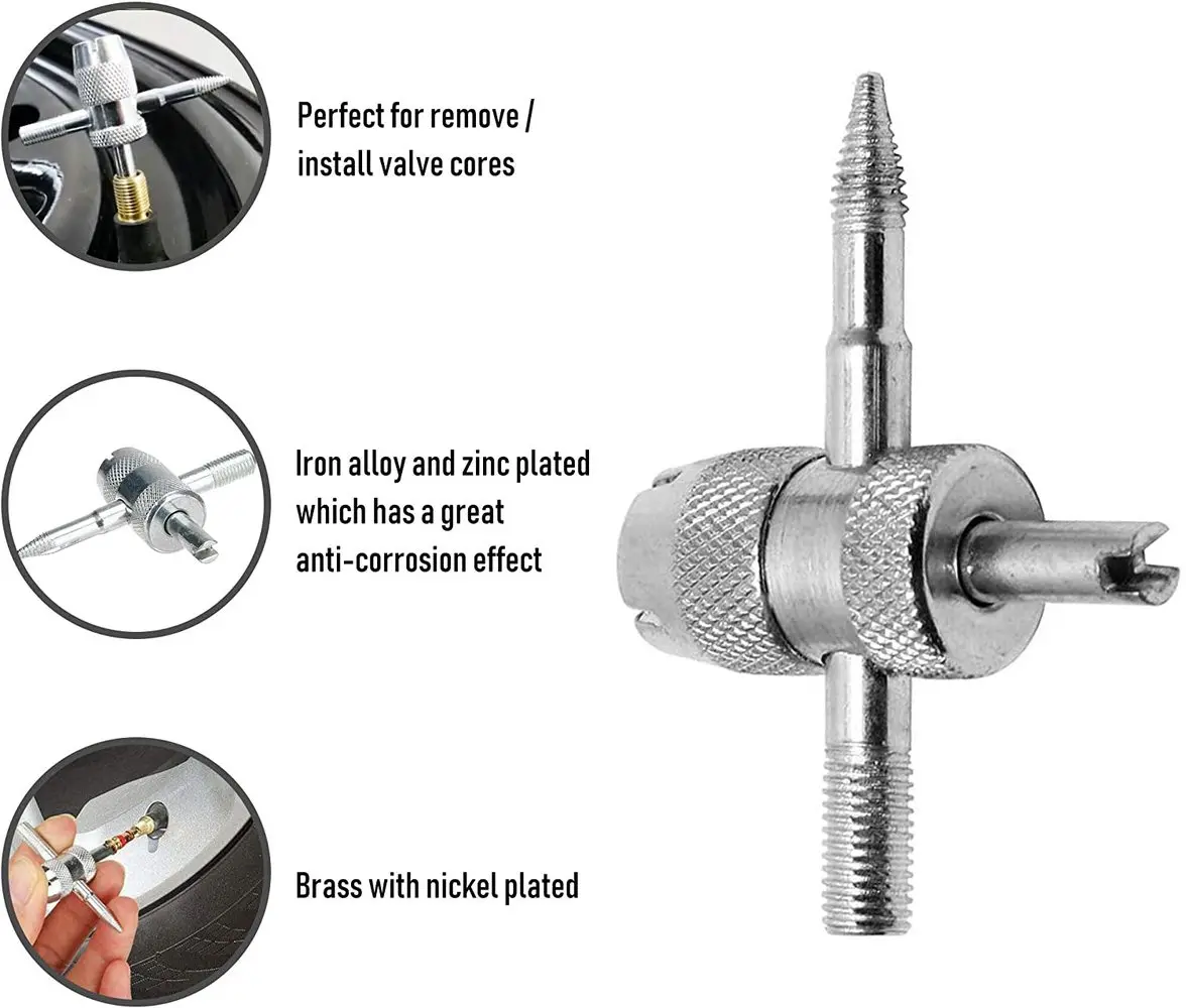 5 шт шин шток клапана стержень инструмент автошины удаление для ремонта съемник