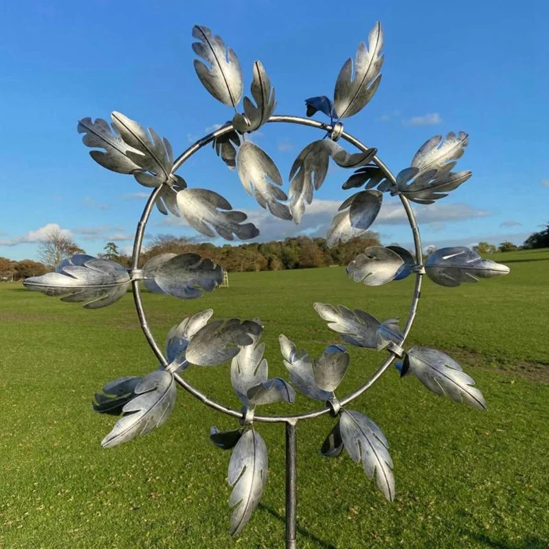 

Unique And Magical Metal Windmill Outdoor Wind Catchers Wind Spinners Yard Patio Lawn Garden Decoration