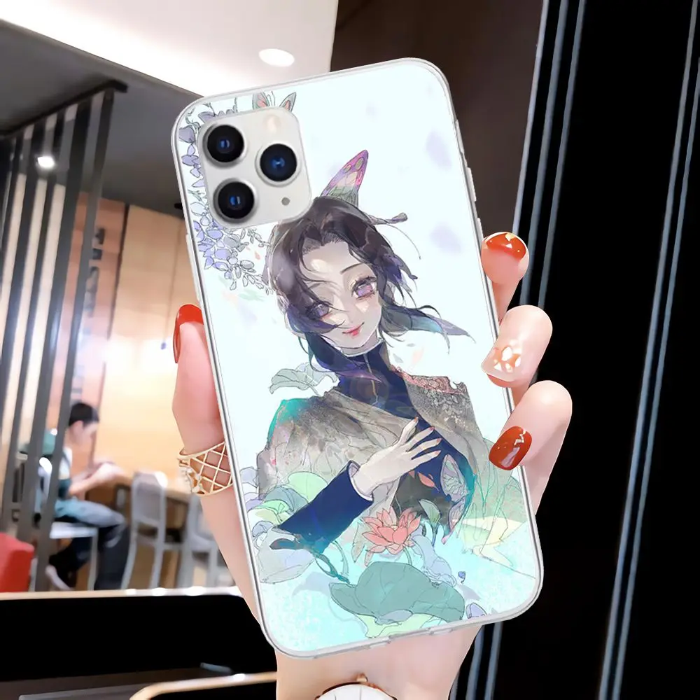 

Kochou Shinobu Kimetsu No Yaiba Transparent Phone Clear Case For Samsung Galaxy A21S A71 S8 S9 S10 Plus Lite S20 Note 20 Ultra