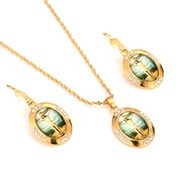 women necklaces crystal virgin mary earrings pendant clavicle chain multilayer gold jewelry set engagement jewelry gift